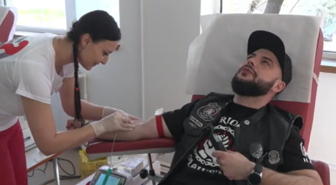 Peste 150 de motocicliști s-au mobilizat, în Ploiești, pentru a salva vieți: „Vino cu venele, donează sânge și totul e OK”