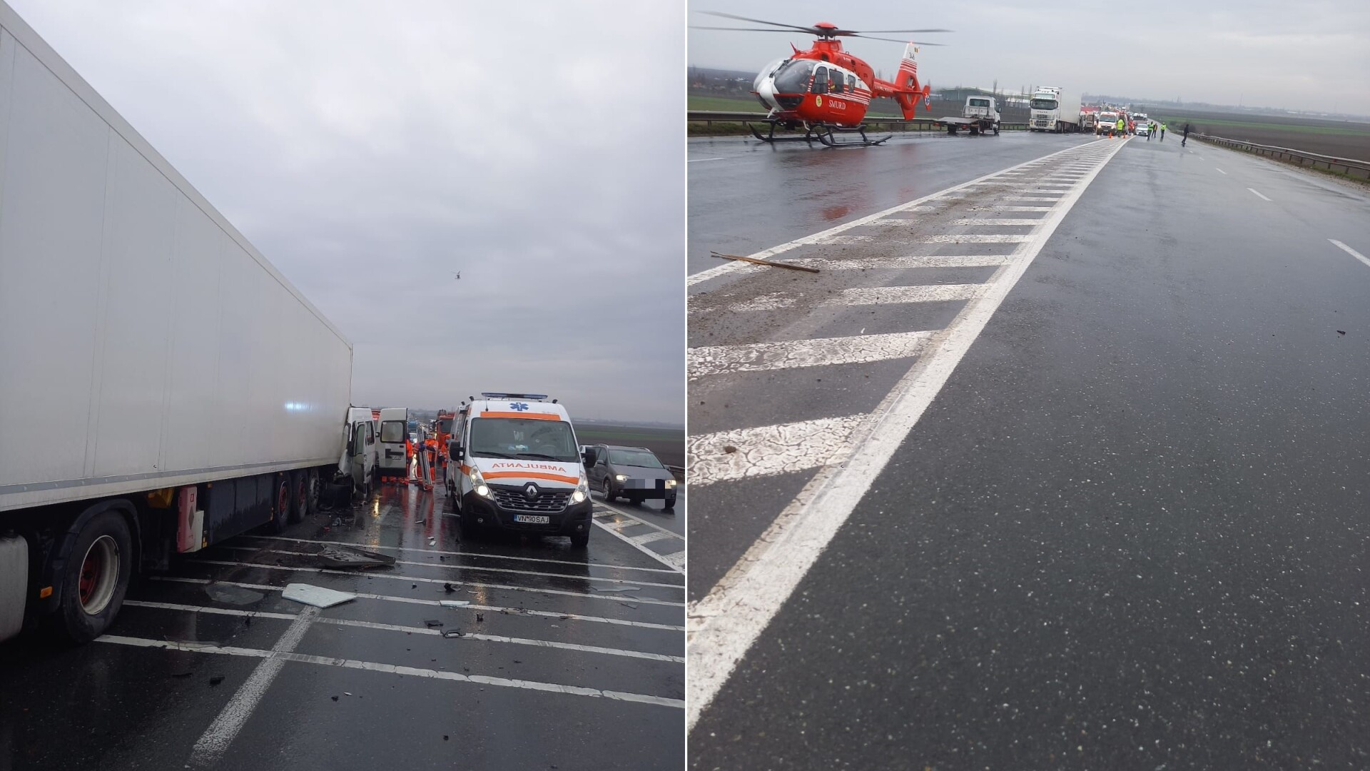 Accident înfiorător pe „Drumul morții”. Două persoane au decedat și una a fost rănită grav