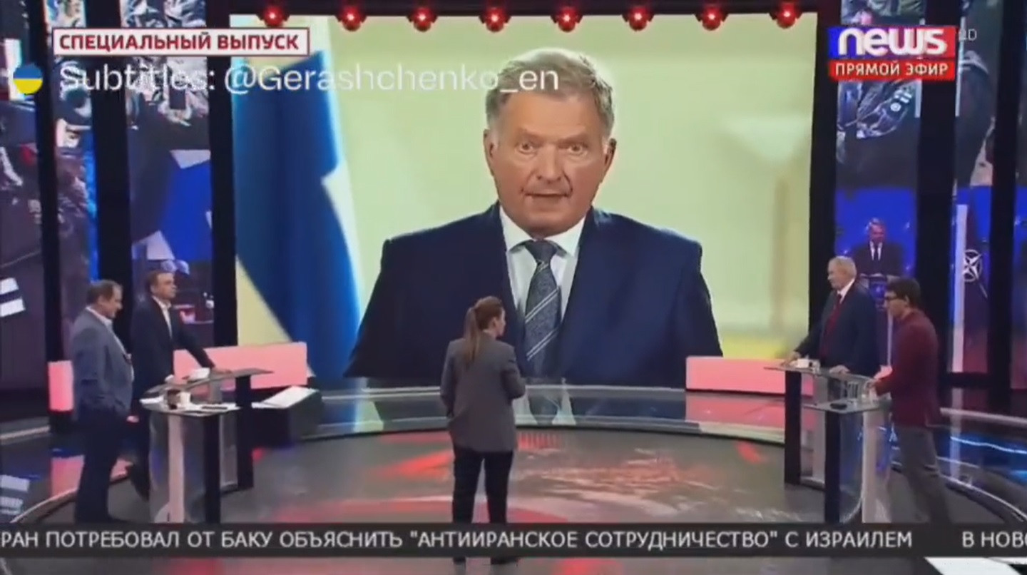 Propagandiștii de la o televiziune rusă îi cer lui Putin să „elibereze” Finlanda, pentru că aderă la NATO