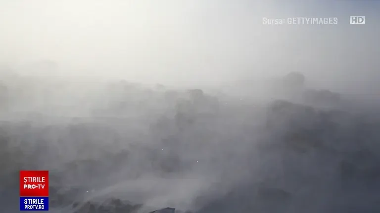 Vortexul polar ajunge luni și în România. Temperaturile scad și cu 15 grade Celsius