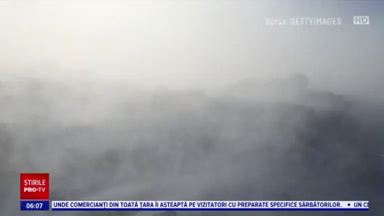 Val de aer polar peste România. Scad temperaturile și va ninge în jumătate în zonele înalte