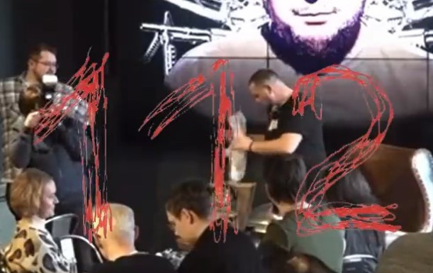 O înregistrare video arată chiar momentul exploziei care l-a ucis pe propagandistul rus Vladlen Tatarski, în cafenea