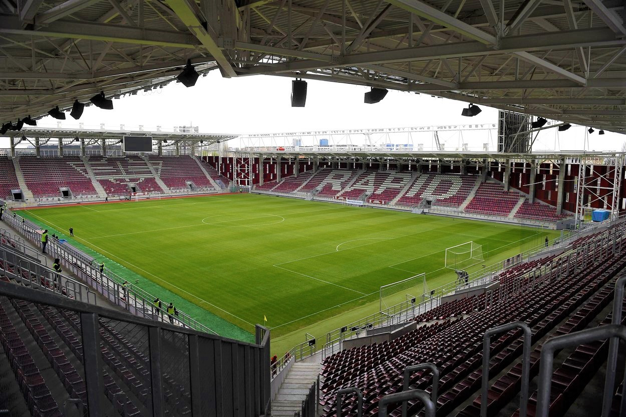 Tehnologia folosită pentru a realiza noul stadion al Rapidului este unică în țară. Cum a fost reconstruită arena din Giulești
