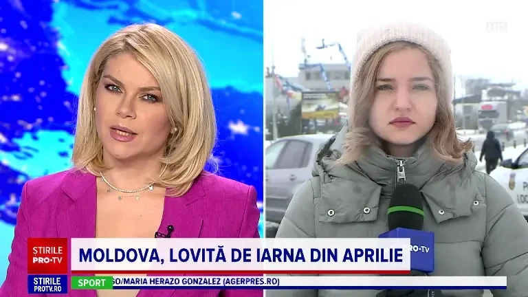 Starea drumurilor. Sunt închise toate drumurile naționale și județene în Botoșani și Iași, din cauza ninsorii