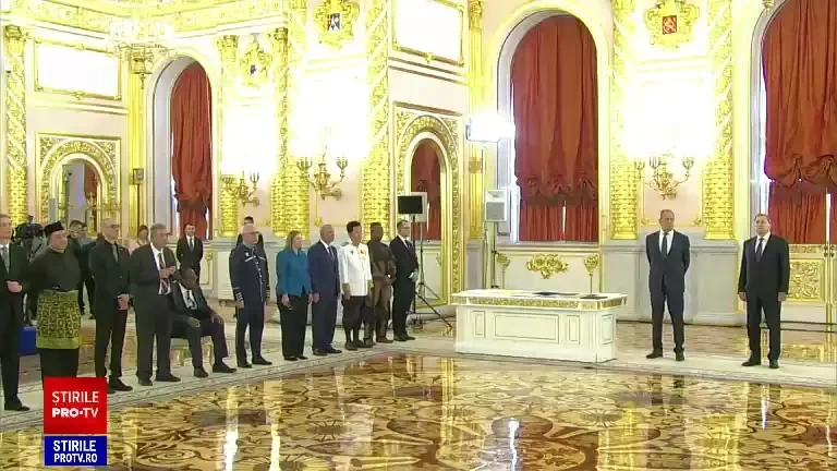 Moment foarte jenant pentru Vladimir Putin, chiar la el ”acasă”, la Palatul Kremlin. Ce i-au făcut noii ambasadori