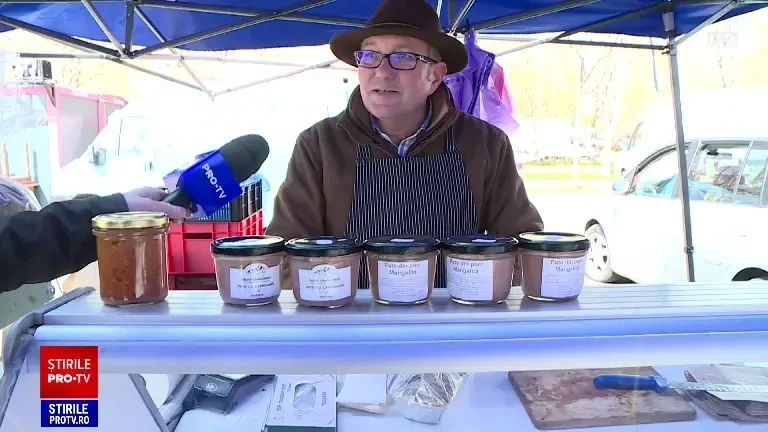 La târgurile de Paște se merge pe ideea că se vinde absolut orice. De la drob de cerb la ciocolată roz și bijuterii