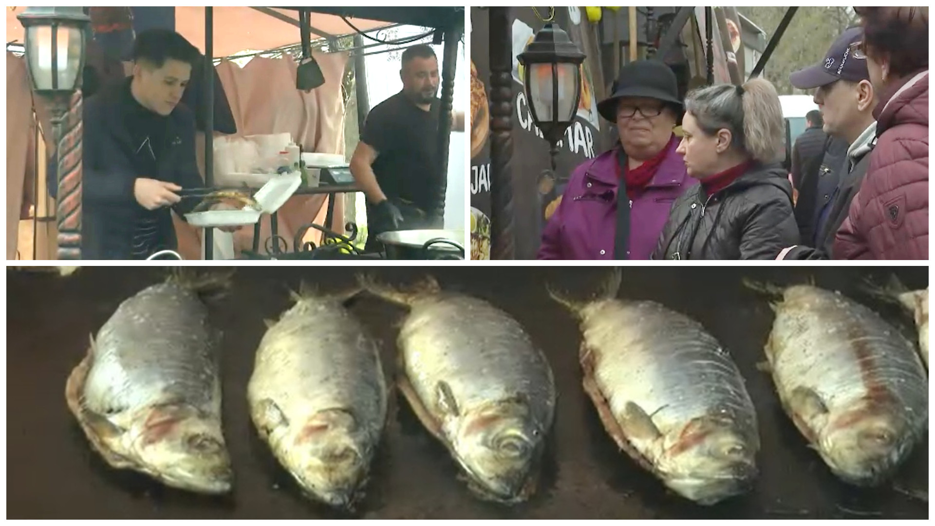 Scrumbia, celebrată la Galați. Peștele a sfârâit pe grătarele de pe Faleza Dunării