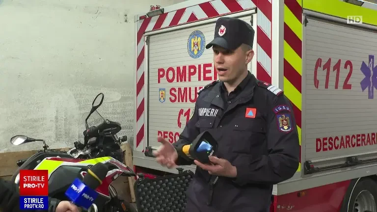 Tot mai multe inspectorate de pompieri din țară primesc în dotare camere de luat vederi cu termoviziune