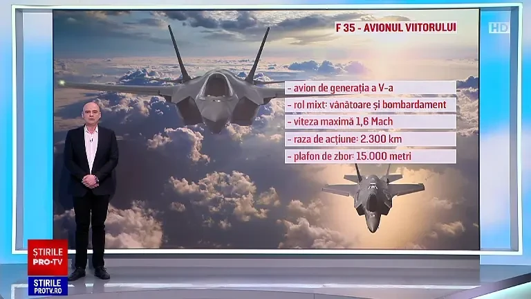 România va cumpăra cele mai moderne avioane de luptă din lume. Ce dotări au aeronavele F-35