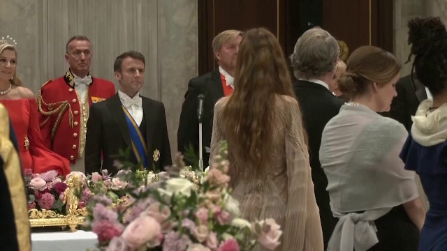 Cum a decurs vizita lui Macron în Țările de Jos. Reacție virulentă a lui Trump