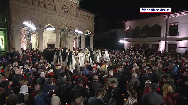 Creștinii din toată țara au mers în număr mare la biserică pentru a sărbători împreună miracolul Învierii