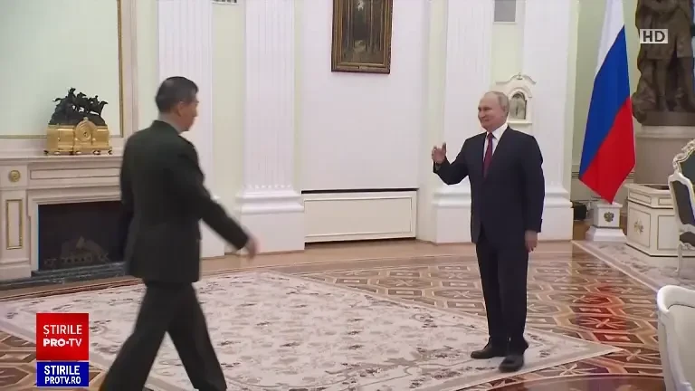 Vizită alarmantă. Ministrului chinez al Apărării s-a dus la Moscova chiar de Paște. Putin: ”Sunt foarte bucuros să vă văd”