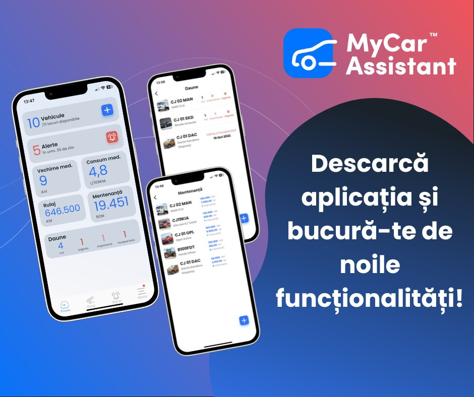 (P) Asistență rutieră în caz de urgență, prin aplicația MyCar Assistant. Află cum poți apela la firme de tractări auto rapid