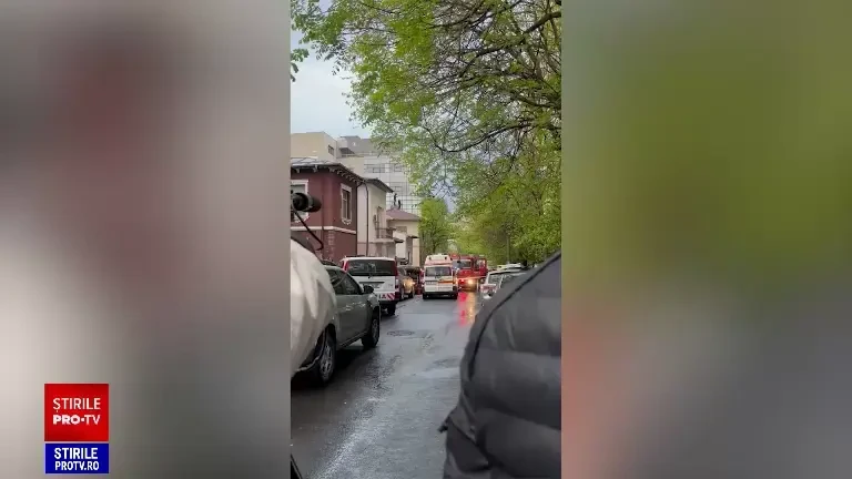 Două persoane amenință că se aruncă de pe acoperișul unui imobil din Sectorul 3. La fața locului se află și forțele de ordine