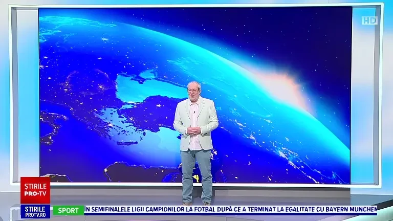 Vremea azi, 20 aprilie. Avem înnorări şi averse îndeosebi în sud, în est, în centru şi la munte