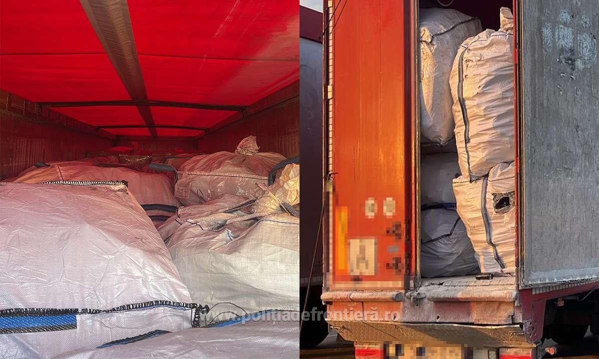 Poliția de frontieră a oprit intrarea în România a peste 30 de tone de deșeuri. Din ce țară au fost trimise la noi