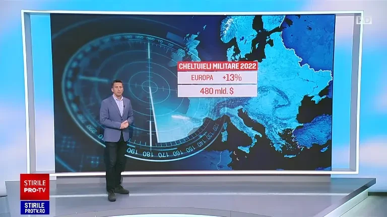 Țările europene au cheltuit cei mai mulți bani pentru înzestrarea armatelor lor, din ultimii 30 de ani