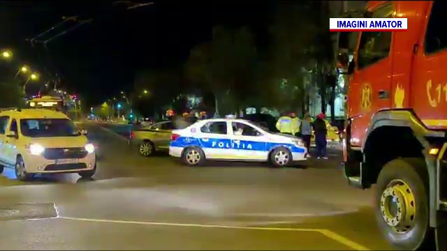 Accident în sectorul 5 din Capitală. Două mașini s-au ciocnit într-o intersecție, pe Șoseaua Panduri