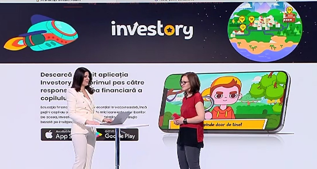 Aplicația care îi învață pe copii să-și gestioneze veniturile, dar și cheltuielile. Cum funcționează Investory