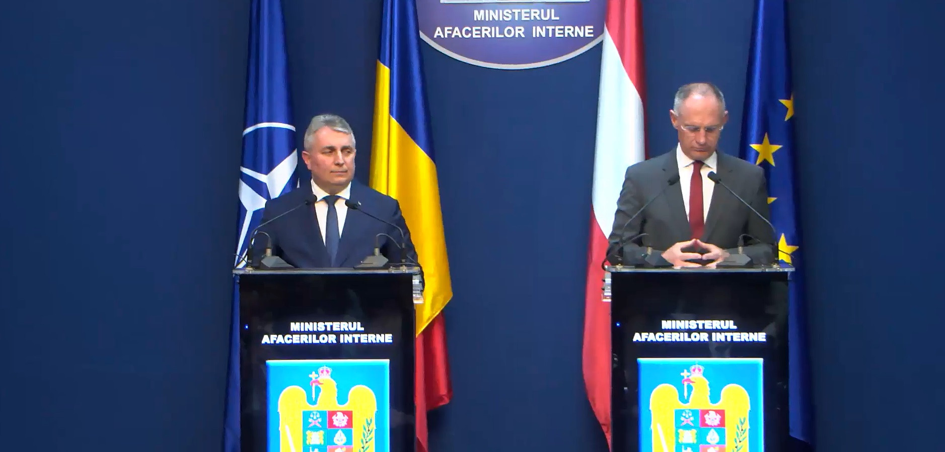Gerhard Karner: România este pe drumul cel bun, dar mai are cale lungă până la Schengen. Ce a răspuns Lucian Bode