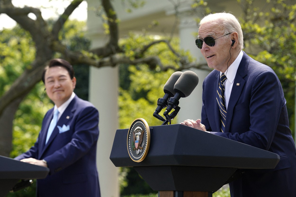 Reacția lui Joe Biden când o jurnalistă i-a spus că 70% dintre americani îl consideră prea bătrân să mai candideze