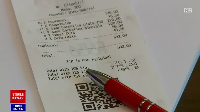 Bacșișul trecut pe nota de plată și impozitat de stat a dublat veniturile angajaților din restaurante