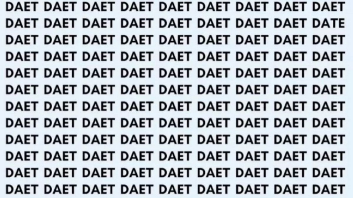 Doar 2% dintre oameni pot găsi cuvântul scris corect din imagine. Ai la dispoziție doar 18 secunde