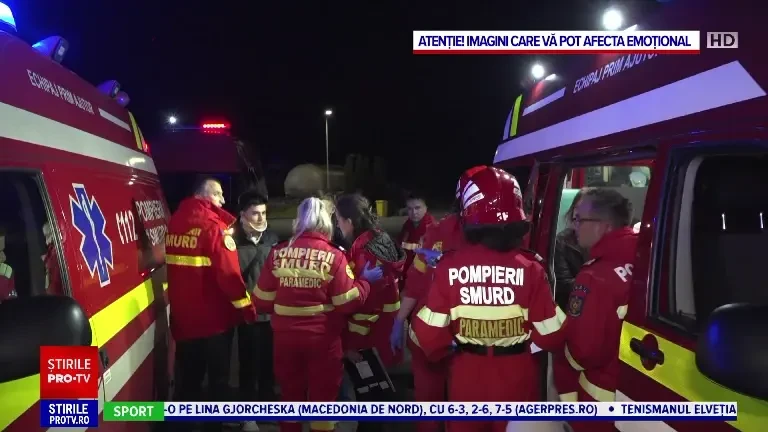 Cum s-a produs accidentul de pe DN1, în urma căruia 33 de elevi și un adult au ajuns la spital