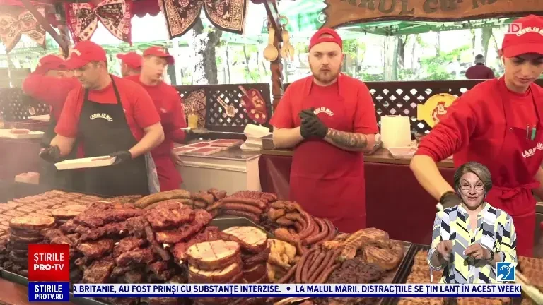 Hamsii cu „ochi albaștri” la Iași, în cadrul unui festin cu „de toate”. Cu ce s-au delectat pofticioșii în Parcul Expoziției
