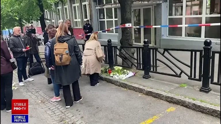 Primele imagini de la locul tragediei din Belgrad, filmate de corespondentul PRO TV Roxana Tivadar