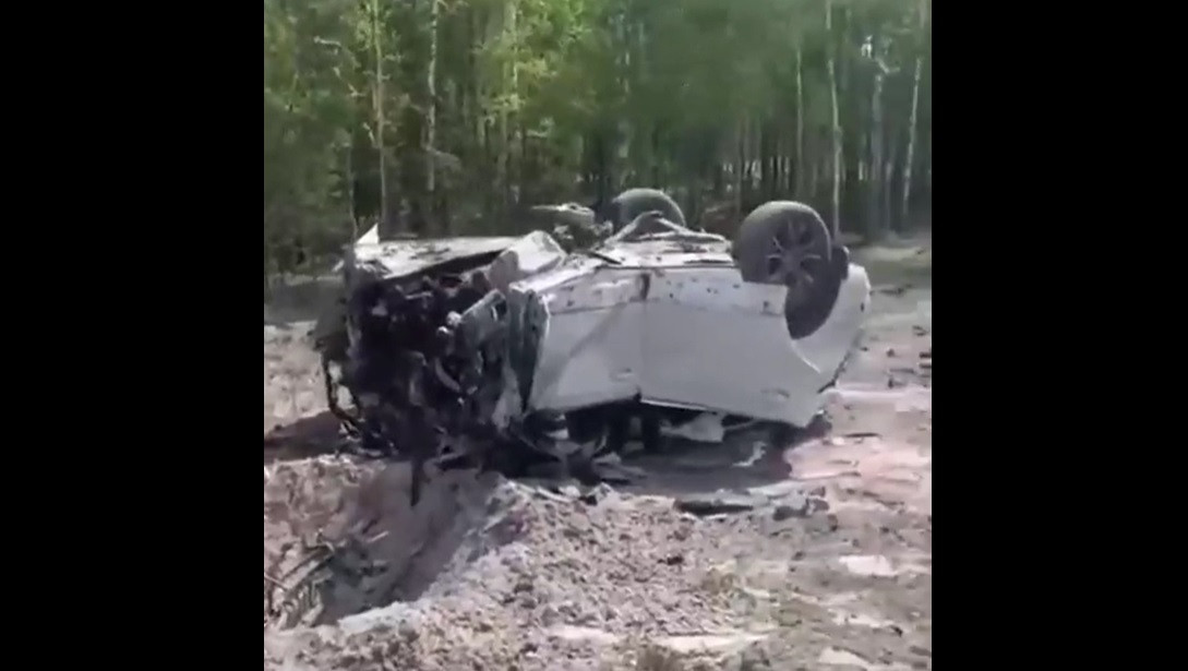 VIDEO. Încă un propagandist al lui Vladimir Putin a sărit în aer. Mașina lui Zahar Prilepin a explodat