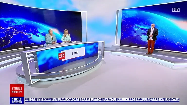 Vremea azi, 6 mai. Regiunile din țară vizate de averse, descărcări electrice, intensificări ale vântului și grindină