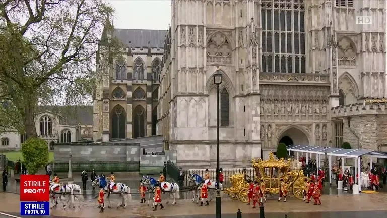 Procesiune istorică. Cât a costat încoronarea Regelui Charles al III-lea. Monarhul și-a propus să fie „rentabilă”