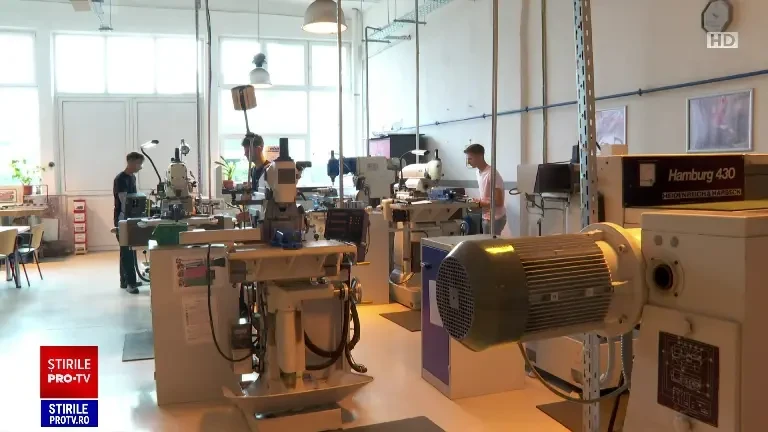 Practica tinerilor elevi în liceele de meserii, plătită cu bani europeni. Și firmele fac investiții în internate și școli