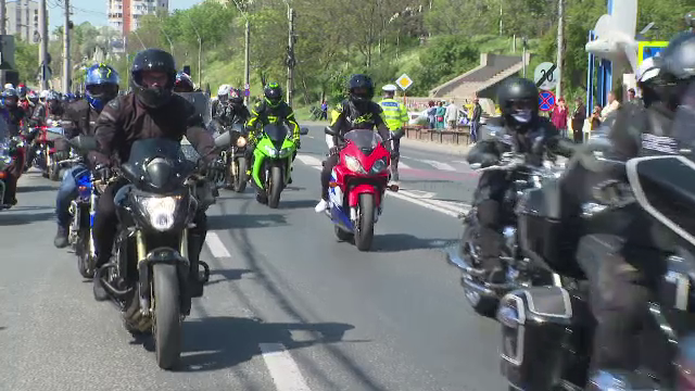 Sute de motocicliști s-au adunat la Galați. ”Unii dintre noi sunt văzuți ca fiind agresivi”