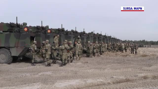 Peste 400 de militari români participă la exercițiul „Anakonda 23”. NATO vrea să descurajeze amenințările la adresa Alianței
