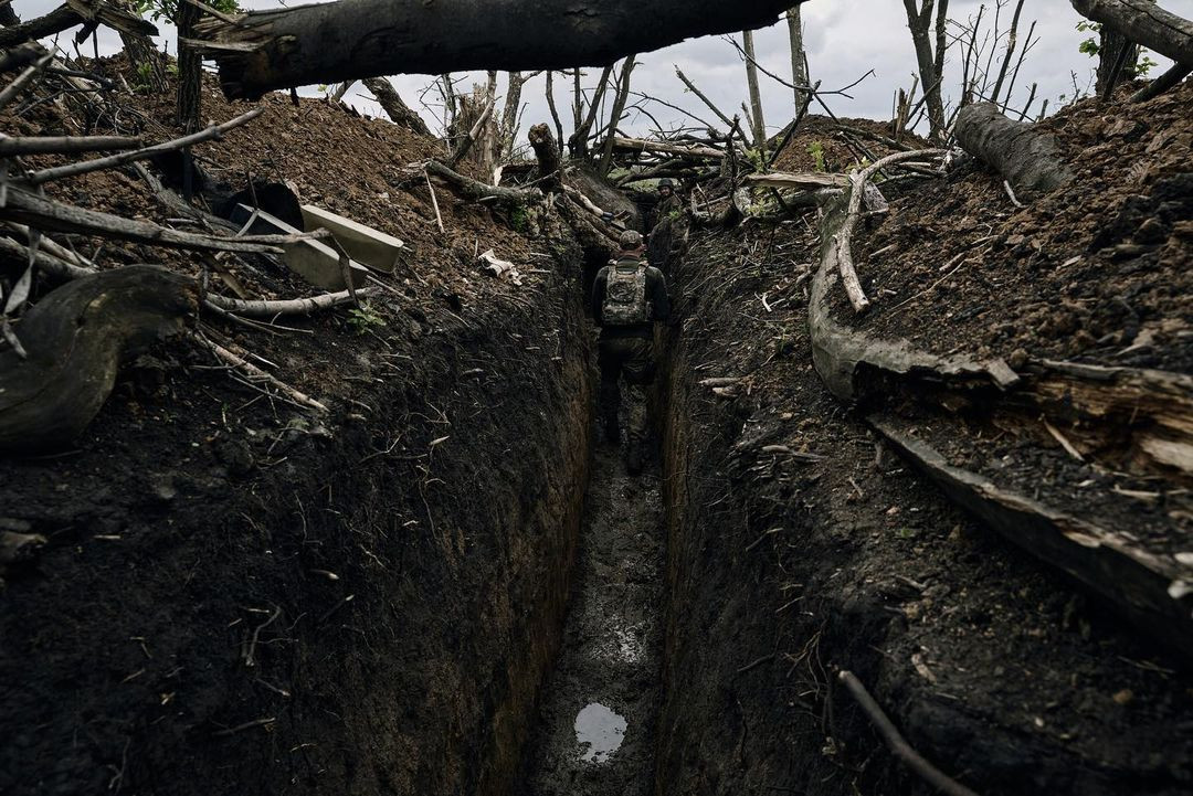 Imagini cu puternic impact emoțional. Momentul în care "Batalionul Terorii" intră în tranșeele rușilor de lângă Bahmut |VIDEO