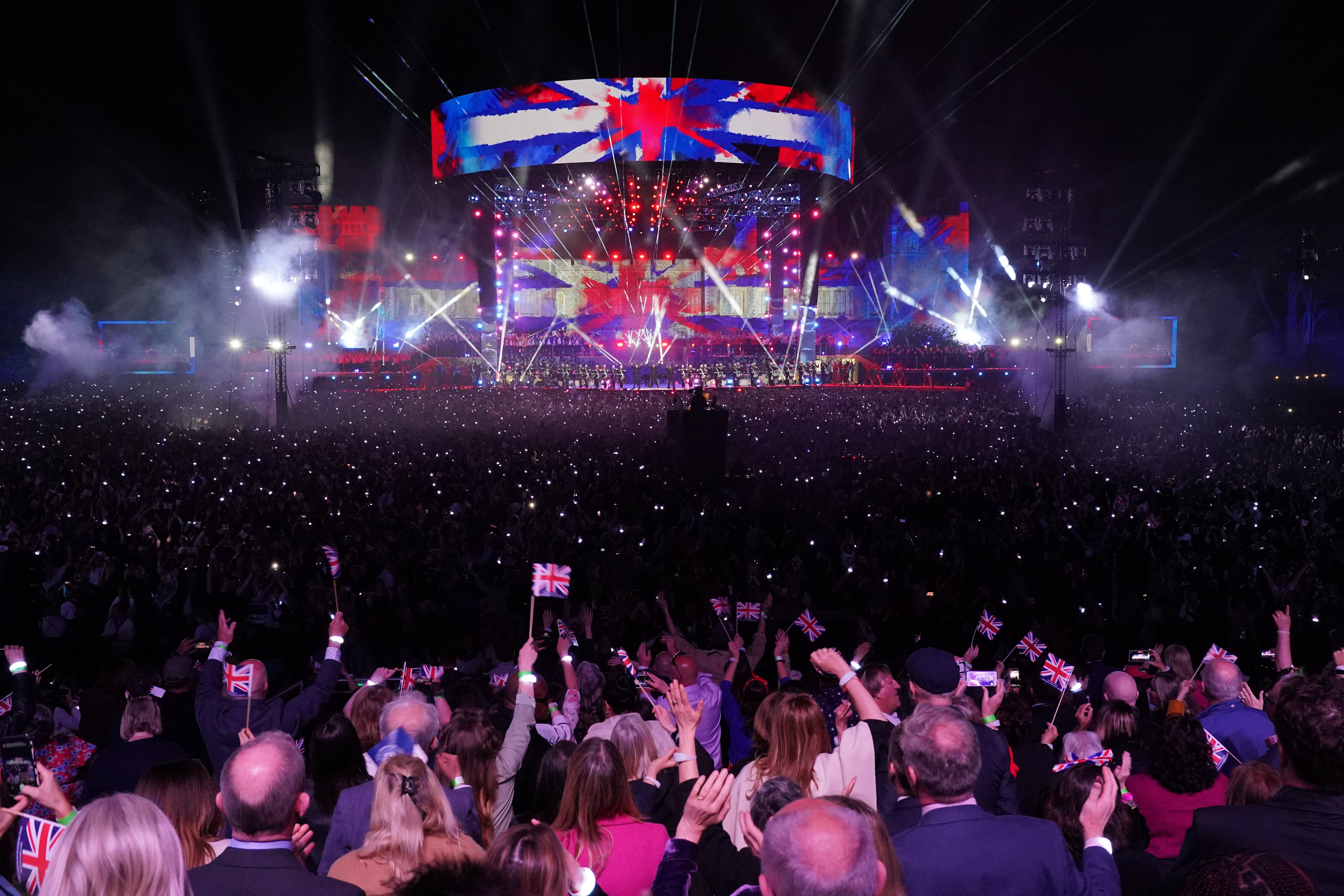 Cele mai bune momente de la concertul de încoronare de la Windsor. Imagini de colecție cu familia regală britanică | FOTO