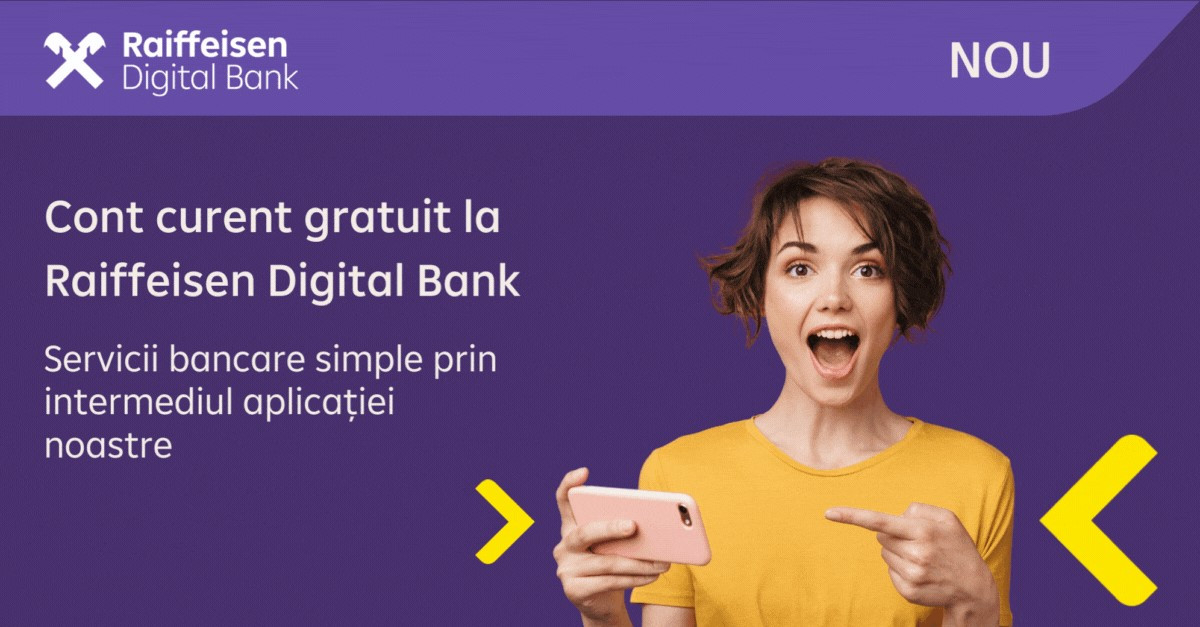 (P) Raiffeisen Digital Bank se lansează pe piața din România