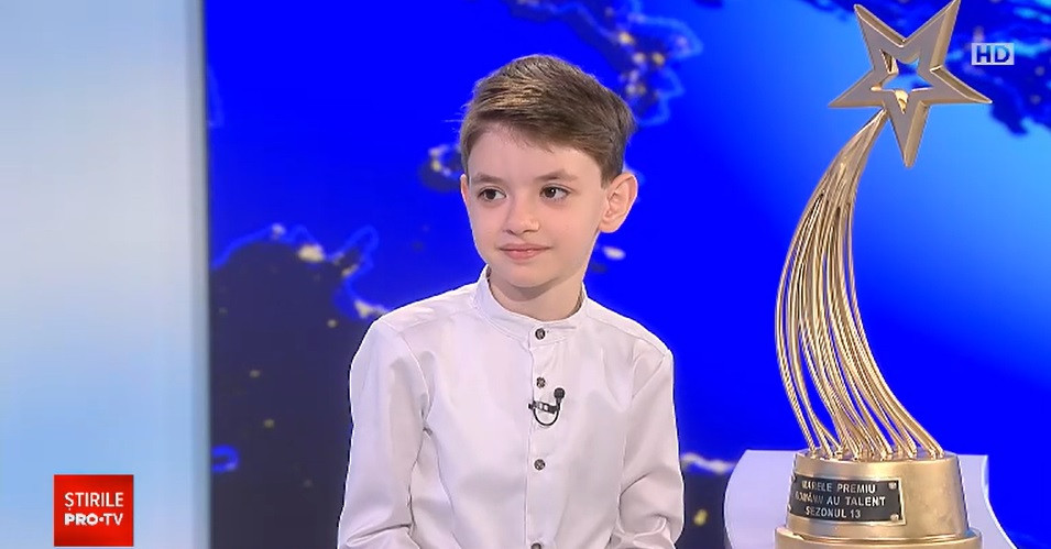 Prima reacție a lui Rareș Prisacariu, câștigătorul de 7 ani de la ”Românii au Talent”: ”A fost destinul meu pe scenă”