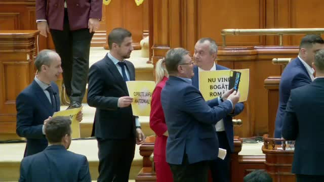 Parlamentarii violenți fizic sau verbal în plen riscă tăierea indemnizației la jumătate. Ce le va mai fi interzis