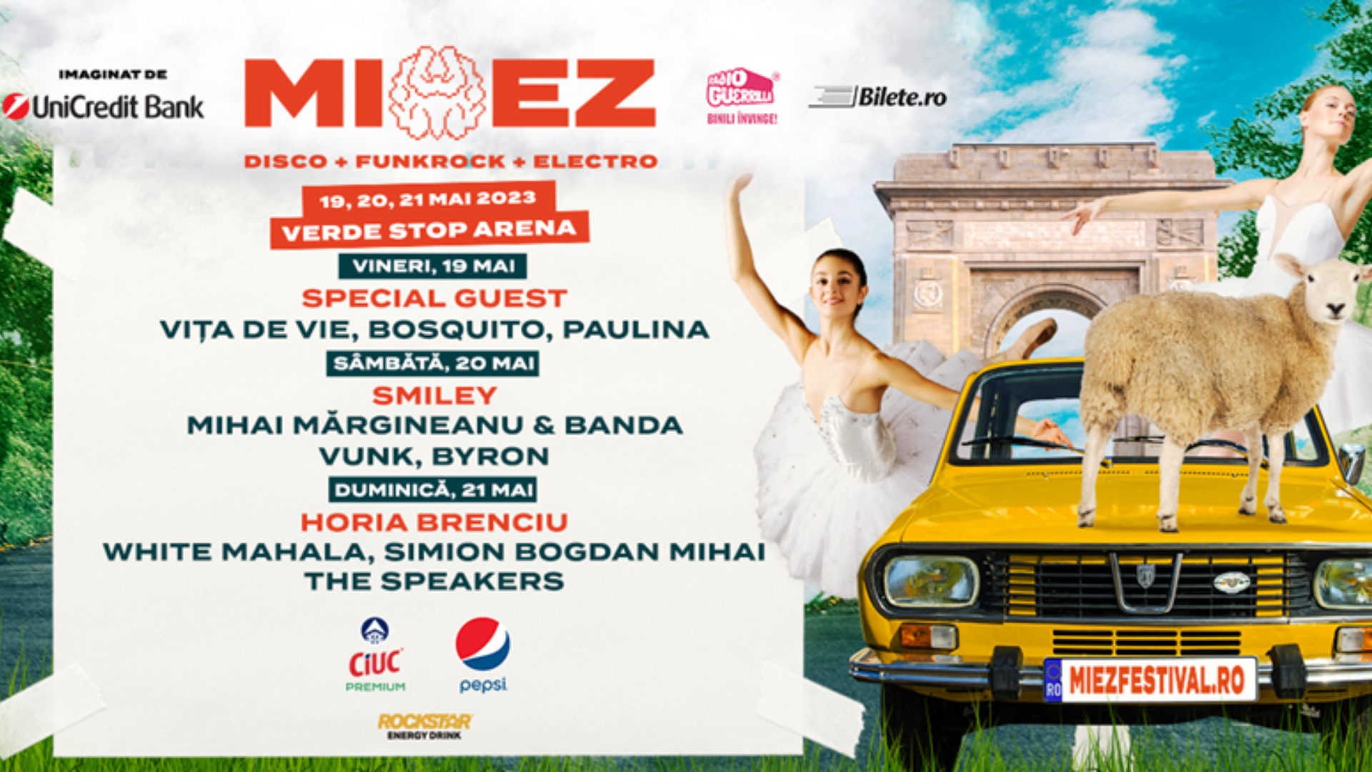 (P) Tot ce trebuie să știi despre MIEZ Festival 2023. Trei zile de muzică și relaxare în inima orașului