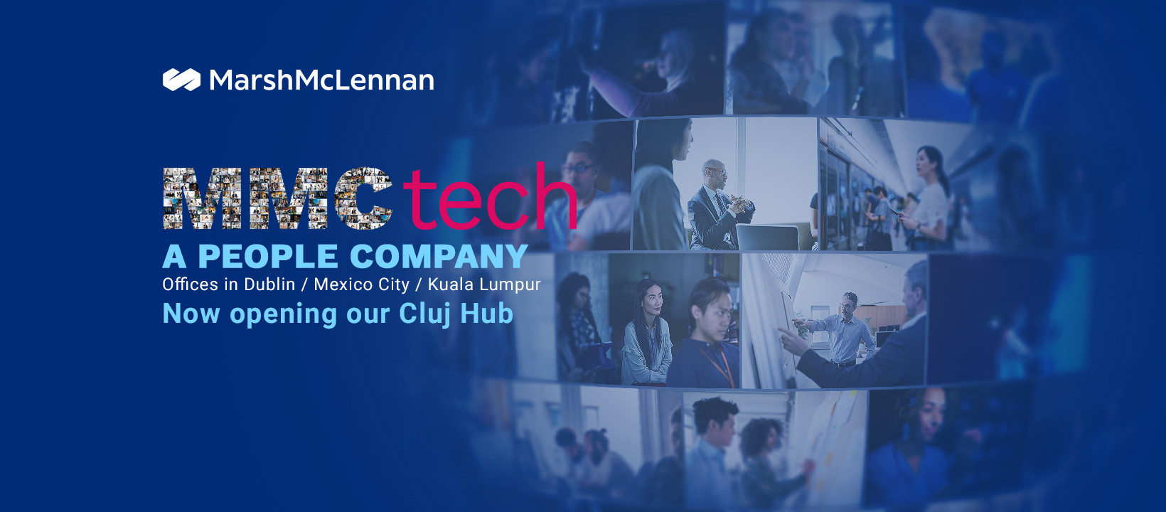(P) Marsh McLennan deschide un nou hub IT la Cluj pentru care țintește peste o sută de noi angajări