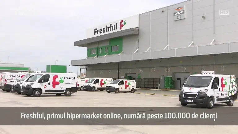 (P) Freshful, primul hipermarket online, numără peste 100.000 de clienți