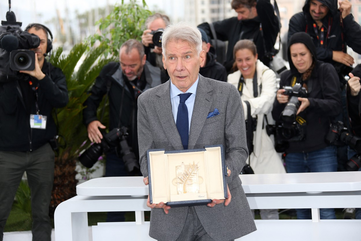 Harrison Ford a primit Palme d'Or onorific la Festivalul de la Cannes 2023. Ce spune despre noul film „Indiana Jones”