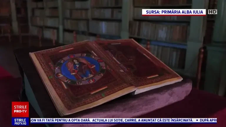 Cel mai vechi manuscris din România, Codex Aureus, a fost inclus în patrimoniul UNESCO. Este scris cu cerneală de aur