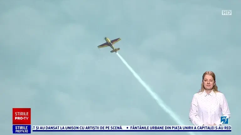 Hangariada, singurul festival de artă, muzică şi zbor din România, are loc la Iaşi. Cum s-au văzut acrobațiile de pe cer