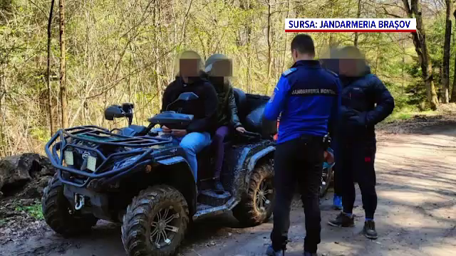 Amenzi usturătoare pentru turiştii care au intrat cu ATV-urile &icirc;n zone interzise, la Vama Buzăului