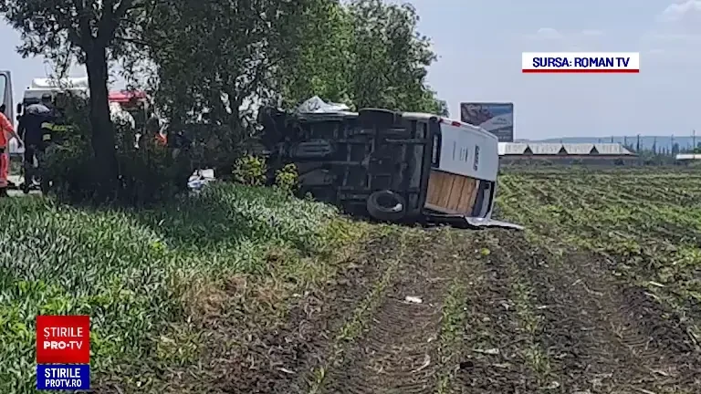 Accident grav în Neamț cu trei morți și trei răniți. Printre victime se numără și un copil | FOTO și VIDEO