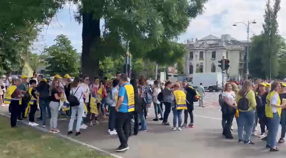 protest profesori victoriei